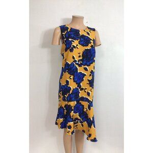 Who What Wear Floral Midi Dress Womens Large